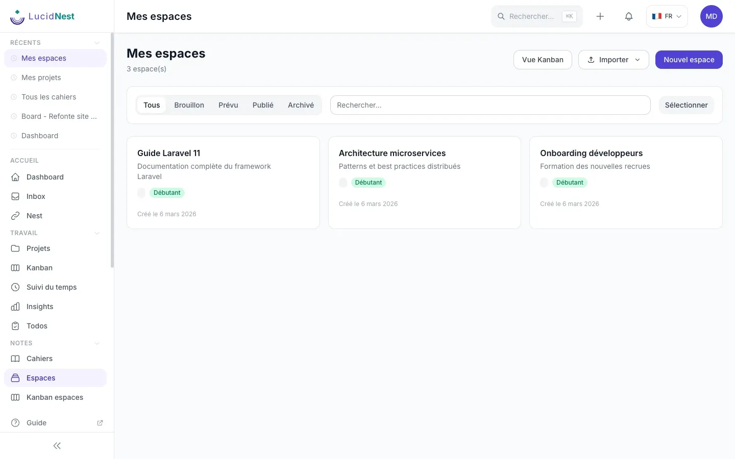 Structured courses