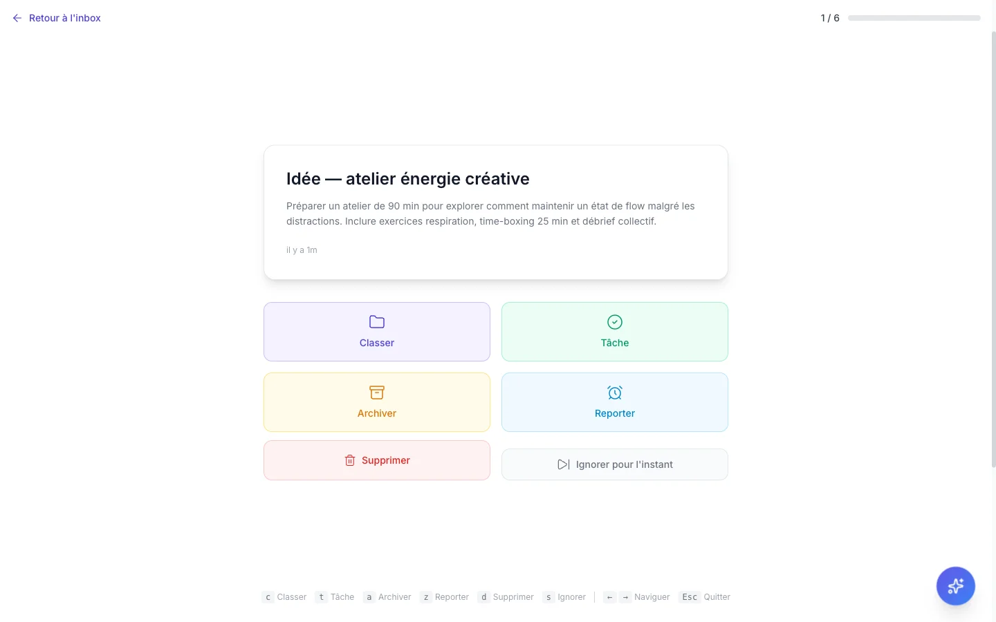 Triage intelligent